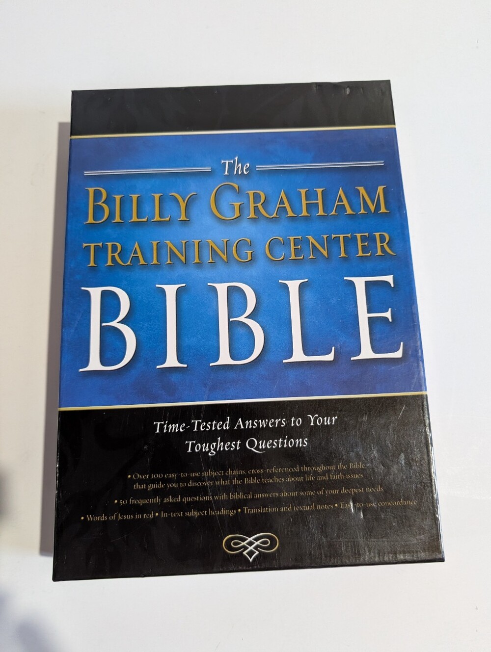 The Billy Graham Training Center Bible  Samaritan's Purse Black NKJV  Nelson